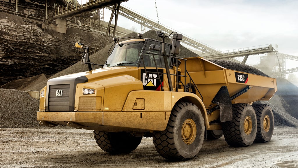 Cat 735 Articulated Truck